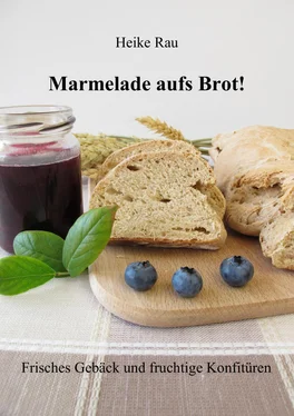 Heike Rau Marmelade aufs Brot! Frisches Gebäck und fruchtige Konfitüren обложка книги