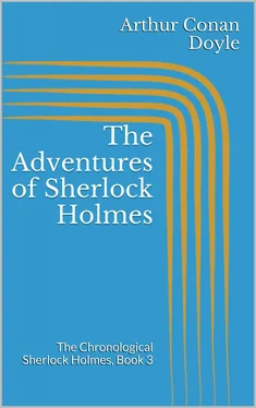Arthur Conan Doyle The Adventures of Sherlock Holmes обложка книги
