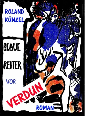 Roland Künzel Blaue Reiter vor Verdun обложка книги