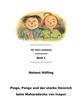 Helmut Höfling Pingo, Pongo und der starke Heinrich beim Maharadscha von Inapur обложка книги