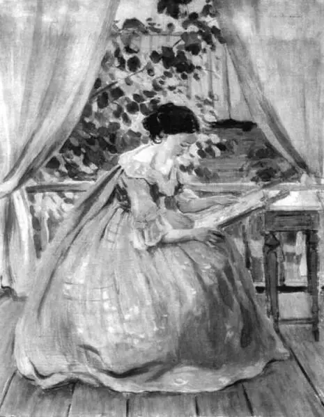 За вышиванием Художник В БорисовМусатов 1901 г Не только я но даже - фото 40