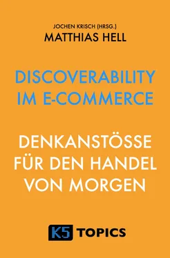 Matthias Hell Discoverability im E-Commerce обложка книги
