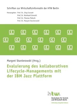 Неизвестный Автор Evaluierung des kollaborativen Lifecycle-Managements mit der IBM Jazz Plattform обложка книги