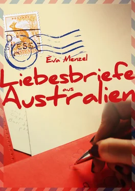 Eva Menzel Liebesbriefe aus Australien обложка книги