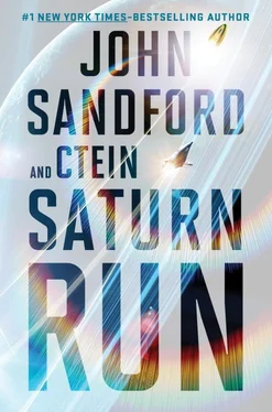 John Sandford Saturn Run обложка книги