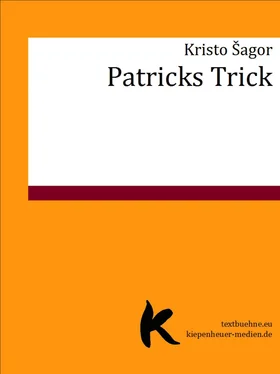 Kristo Šagor PATRICKS TRICK обложка книги