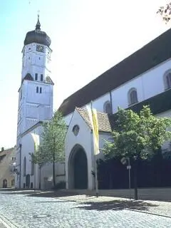 00000201 Mariä Himmelfahrt Aichach Stadtpfarrkirche von Aichach Ort - фото 2