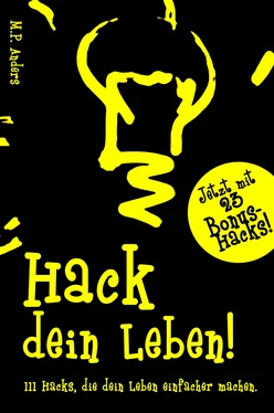 M.P. Anders Hack dein Leben! обложка книги