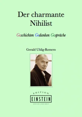Gerald Uhlig Der charmante Nihilist обложка книги