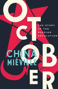 China Miéville October: The Story of the Russian Revolution обложка книги