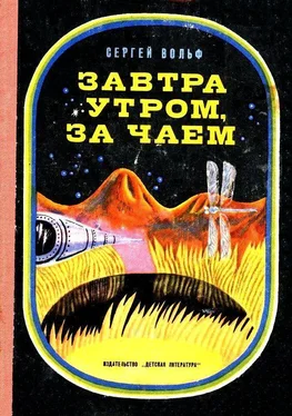 Сергей Вольф Завтра утром, за чаем. Повесть обложка книги