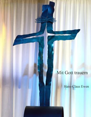 Hans-Claus Ewen Mit Gott trauern обложка книги