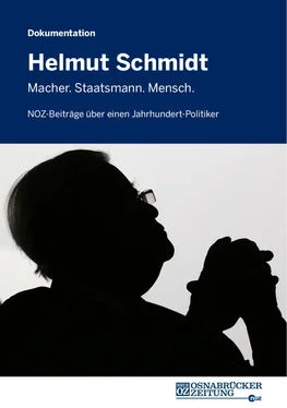 Neue Osnabrücker Zeitung Helmut Schmidt обложка книги