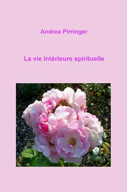 Andrea Pirringer La vie intérieure spirituelle обложка книги