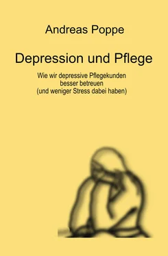 Andreas Poppe Depression und Pflege обложка книги