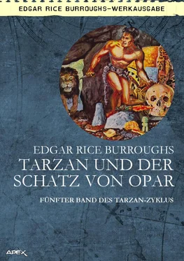 Edgar Burroughs TARZAN UND DER SCHATZ VON OPAR обложка книги