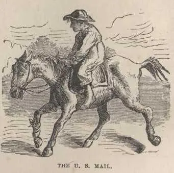 Presently the United States mail arrived on horseback There was but one - фото 2