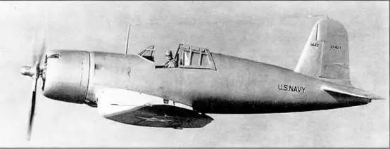 Опытный палубный истребитель Чанс Воут XF4U1 Опытные ист - фото 20