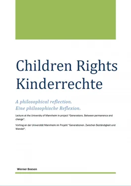 Werner Boesen Children Rights - Kinderrechte обложка книги