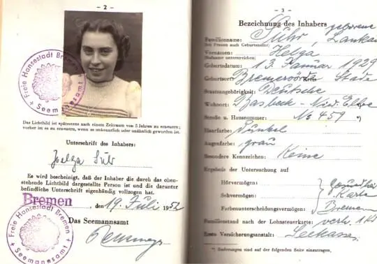 Stewardess Helga auf HORST ARLT Reise nach Colombo Stewardess Helga auf - фото 28