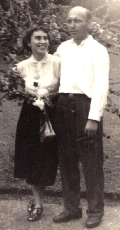 Aus der Begegnung wurde am 10 Januar 1948 eine Liebesheirat eine Ehe die - фото 7