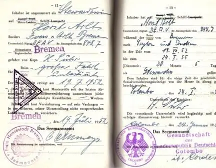 Stewardess Helga auf HORST ARLT Reise nach Colombo Herbert Suhr hat einen - фото 29