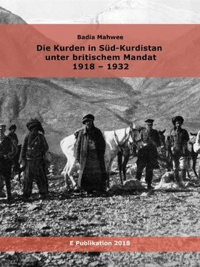 Badia Mahwee Die Kurden in Süd-Kurdistan unter britischem Mandat 1918-1932 обложка книги