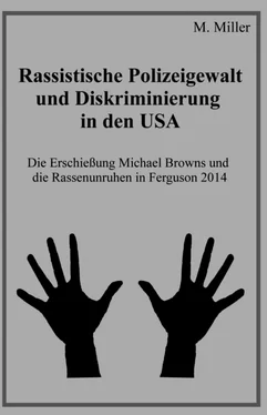Michael Miller Rassistische Polizeigewalt und Diskriminierung in den USA обложка книги