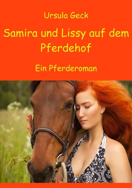 Ursula Geck Samira und Lissy auf dem Pferdehof