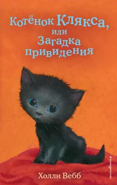 Холли Вебб Котёнок Клякса, или Загадка привидения обложка книги