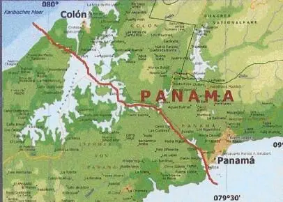 Der Panamakanal aus der Vogelperspektive Die diversen Speicherseen haben - фото 22