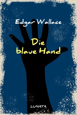 Edgar Wallace Die blaue Hand обложка книги