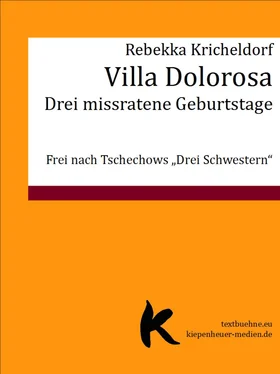 Rebekka Kricheldorf VILLA DOLOROSA обложка книги