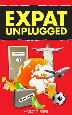Horst Giesler EXPAT UNPLUGGED обложка книги