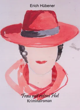 Erich Hübener Frau mit rotem Hut обложка книги