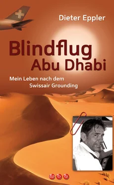 Dieter Eppler Blindflug Abu Dhabi обложка книги