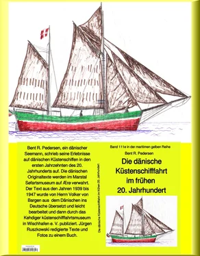 Bent R. Pedersen Die dänische Küstenschifffahrt im frühen 20. Jahrhundert обложка книги