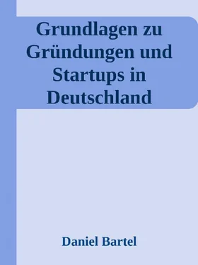 Daniel Bartel Grundlagen zu Gründungen und Startups in Deutschland обложка книги