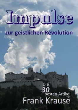 Frank Krause Impulse zur geistlichen Revolution обложка книги
