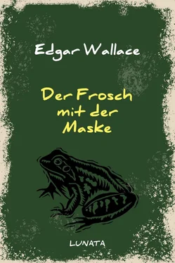 Edgar Wallace Der Frosch mit der Maske обложка книги