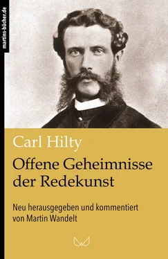 Carl Hilty Offene Geheimnisse der Redekunst обложка книги