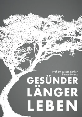 Prof. Dr. Jürgen Ennker Gesünder länger leben обложка книги