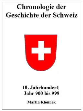 Martin Klonnek Chronologie Schweiz 10 обложка книги