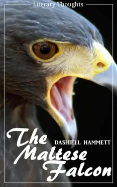 Dashiell Hammett The Maltese Falcon (Dashiell Hammett) - illustrated - (Literary Thoughts Edition) обложка книги