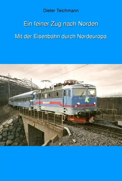 Dieter Teichmann Ein feiner Zug nach Norden обложка книги