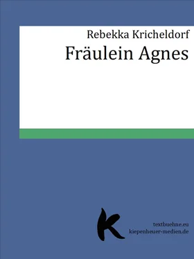 Rebekka Kricheldorf Fräulein Agnes обложка книги