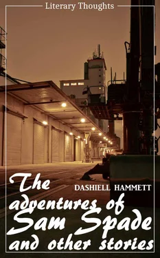 Dashiell Hammett The Adventures of Sam Spade and other stories (Dashiell Hammett) (Literary Thoughts Edition) обложка книги