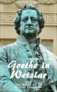 Wilhelm Herbst Goethe in Wetzlar (Wilhelm Herbst) (Literarische Gedanken Edition) обложка книги