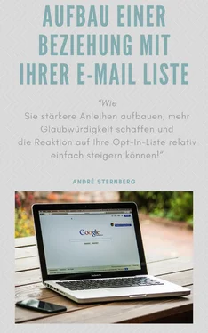 André Sternberg Aufbau einer Beziehung mit Ihrer E-Mail Liste обложка книги