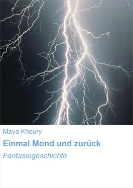 Maya Khoury Einmal Mond und zurück обложка книги